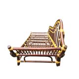 Rattan daybed