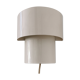 White-plated sconces 1960s