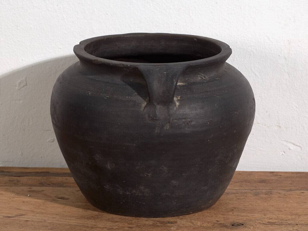 Small antique ceramic vase (c.1900) #7