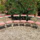 6 folding metal bistro chairs from the 1930s