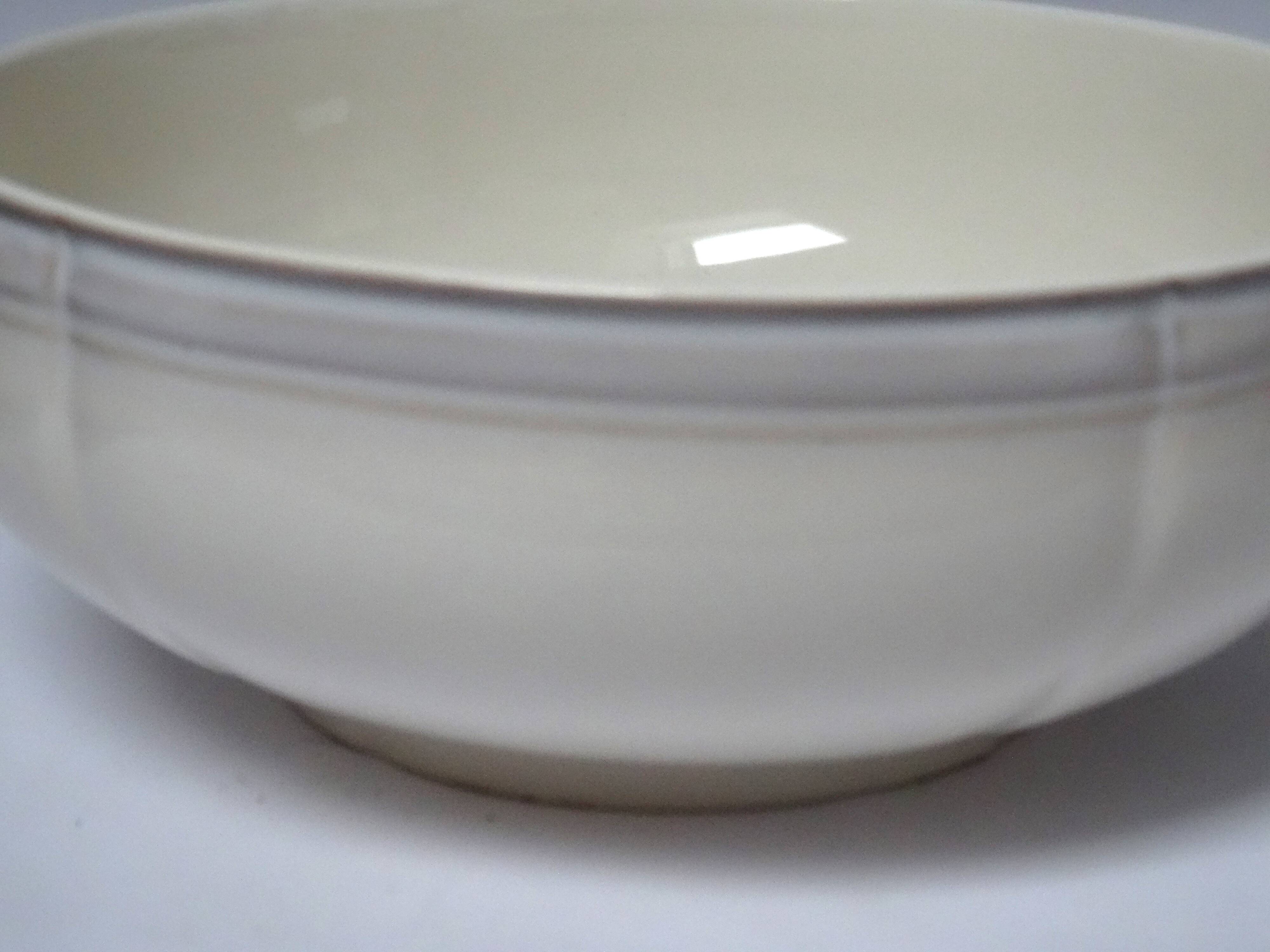 Sarreguemines Chambord salad bowl
