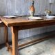 Table de ferme normande