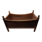 Old wooden children's bed