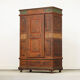 Painted folk art bridal wardrobe 1816