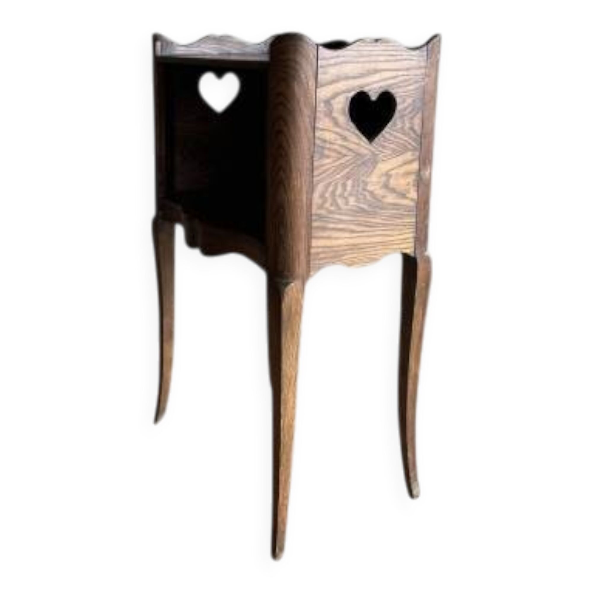 Antique bedside table