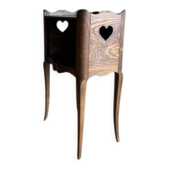 Antique bedside table