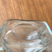 Bouteille vintage en verre Kluk Kluk danoise de Holmegaard