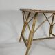 Table basse en rotin
