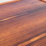 Vintage coffee table rosewood 70's design minimalist