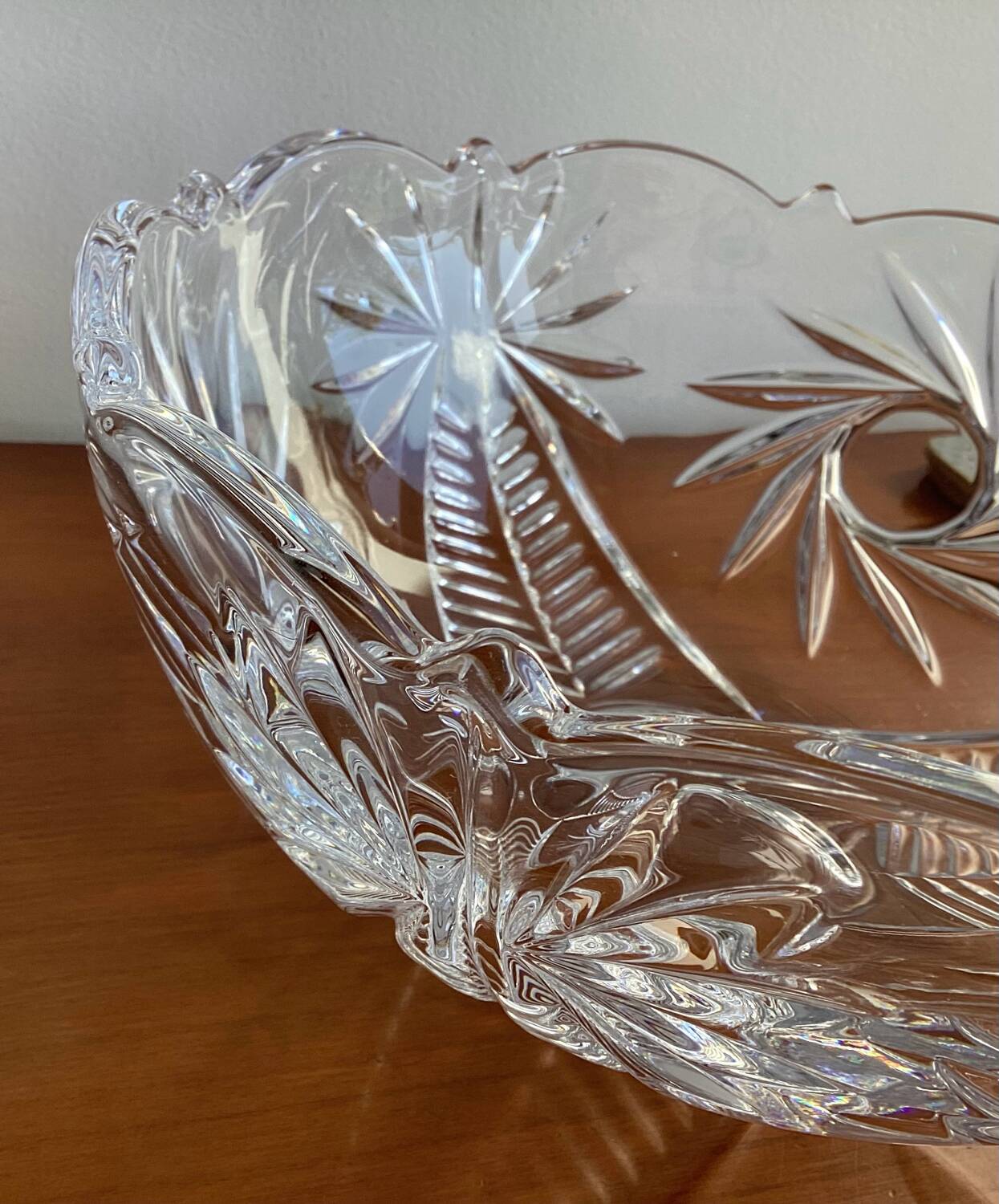 Saladier Coupe cristal - vintage