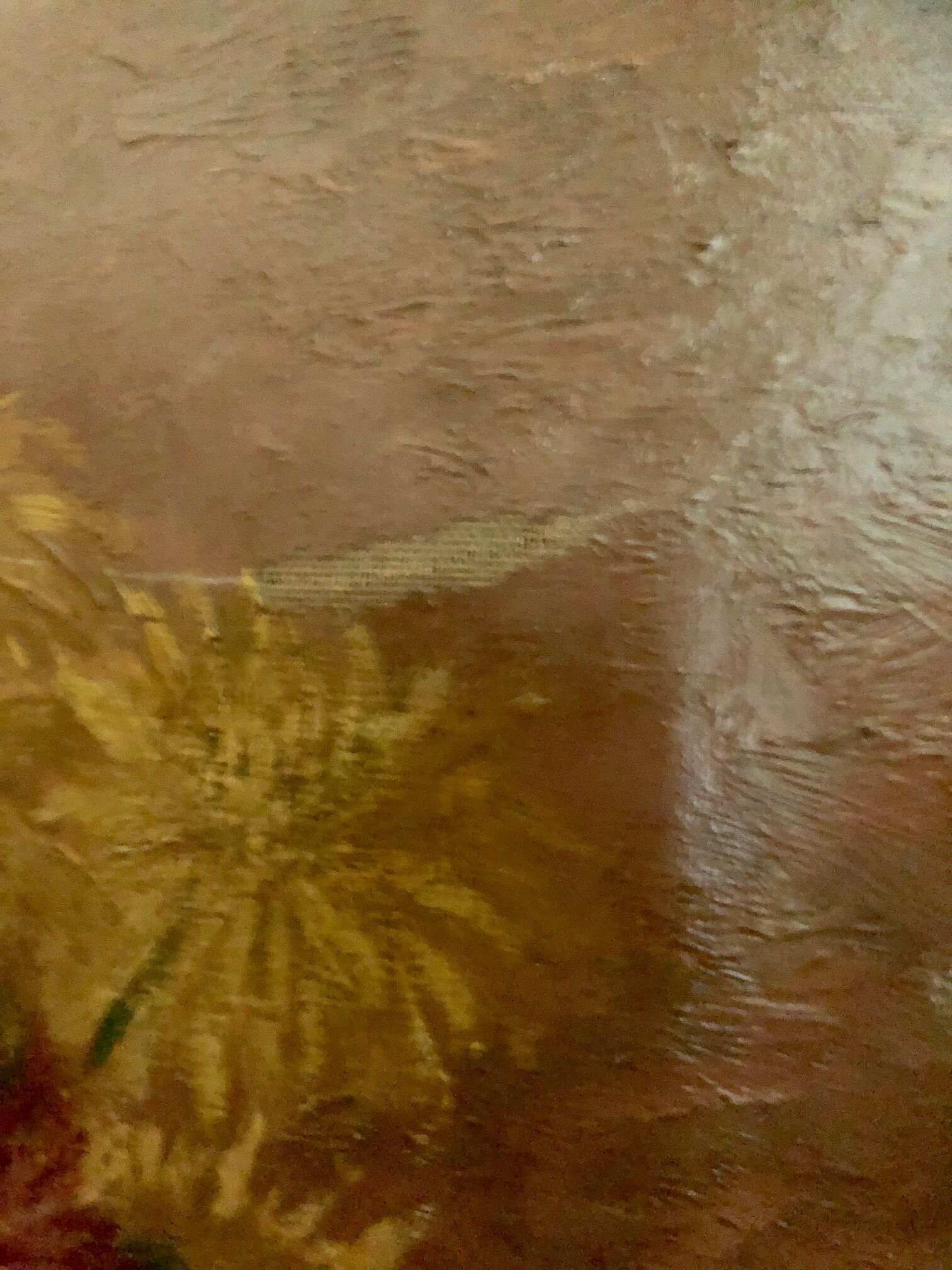 Table oil on canvas flowers