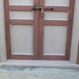 Indian door in old teak