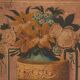 Antique wedding chest painted in pine – Austro-Hungarian Empire, 1841