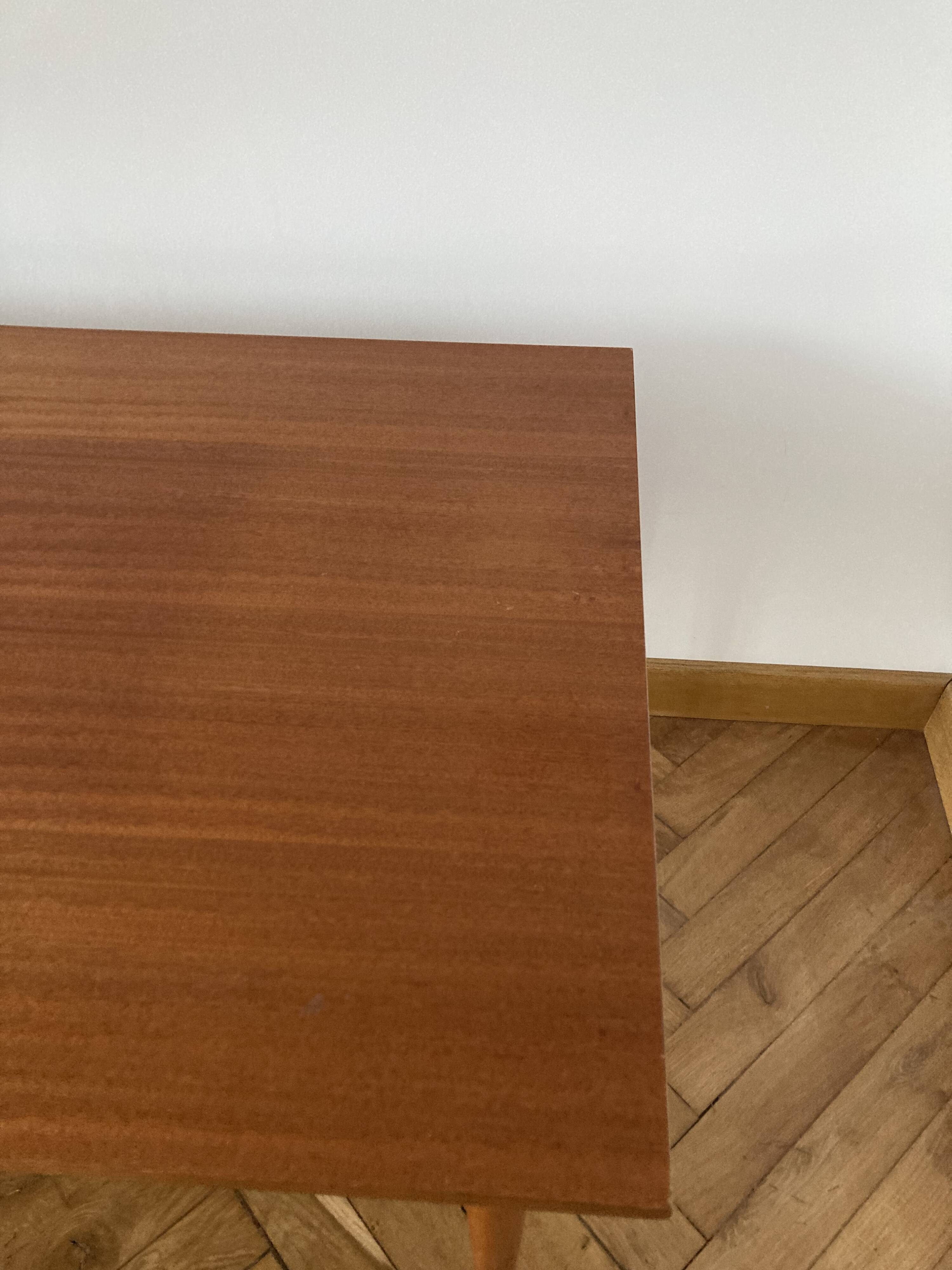 Scandinavian-style rectangular table