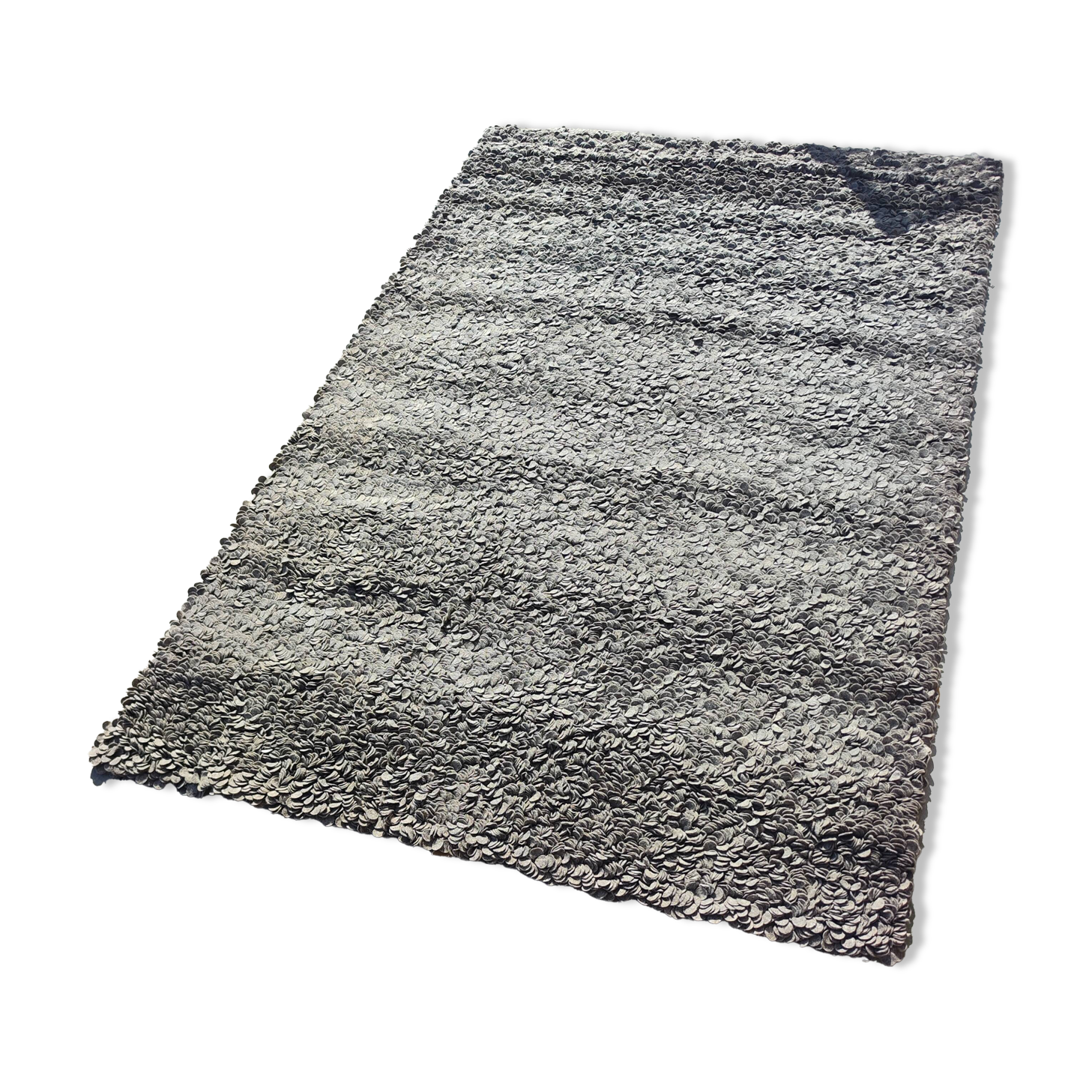 Rug in the style of a designer.