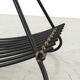 Porte-revues en rotin vintage