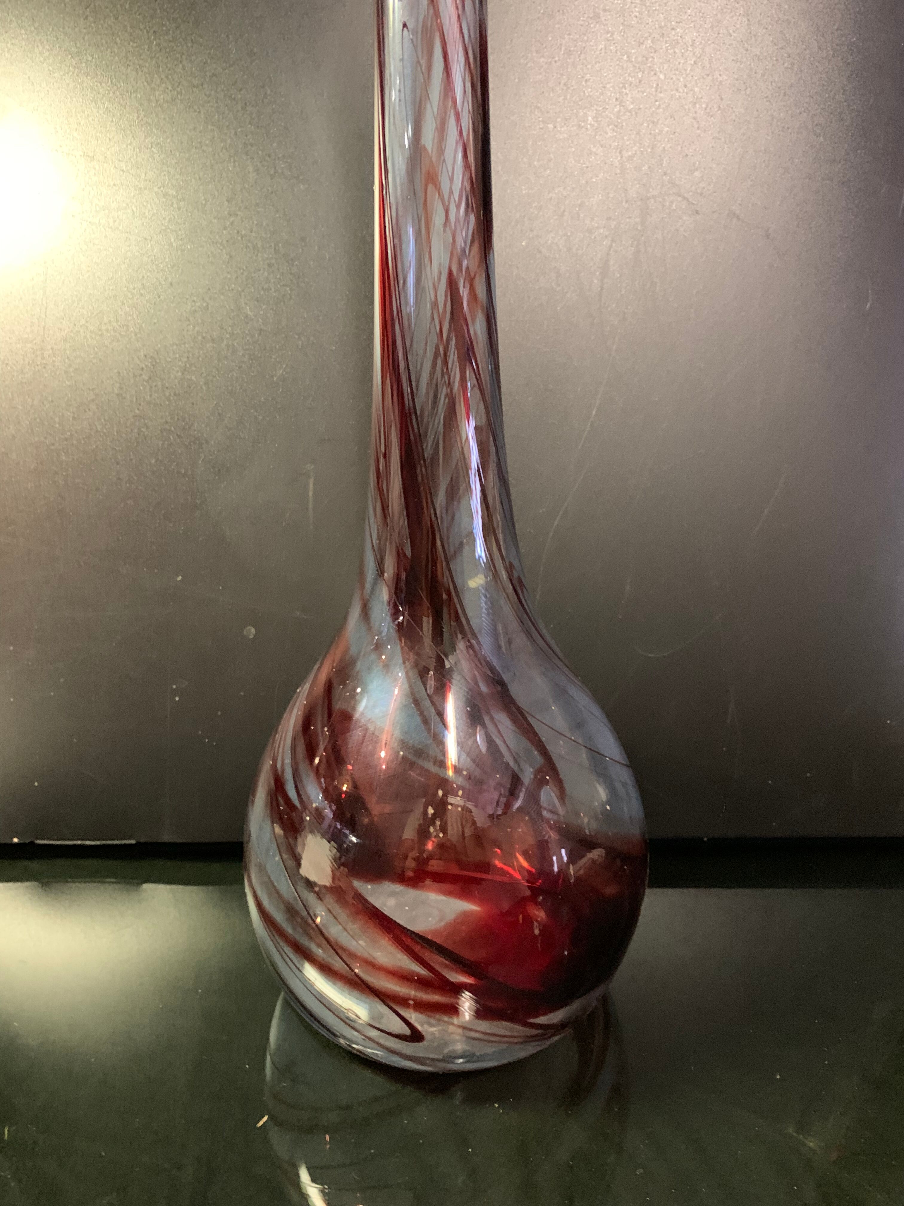 Soliflore vase design in glass