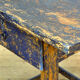 Country pine farmhouse side table, circa 1900