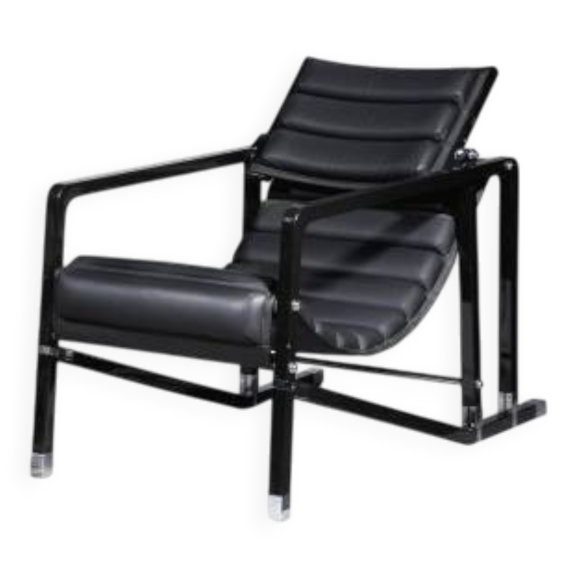 EILEEN GRAY designer & ECART INTERNATIONAL - "Transat" Armchair 1927