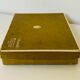 Christofle / galia trays in hallmarked silver metal in their case