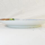 Porcelain dish from limoges or paris around 1900 decoration at martin pecheur