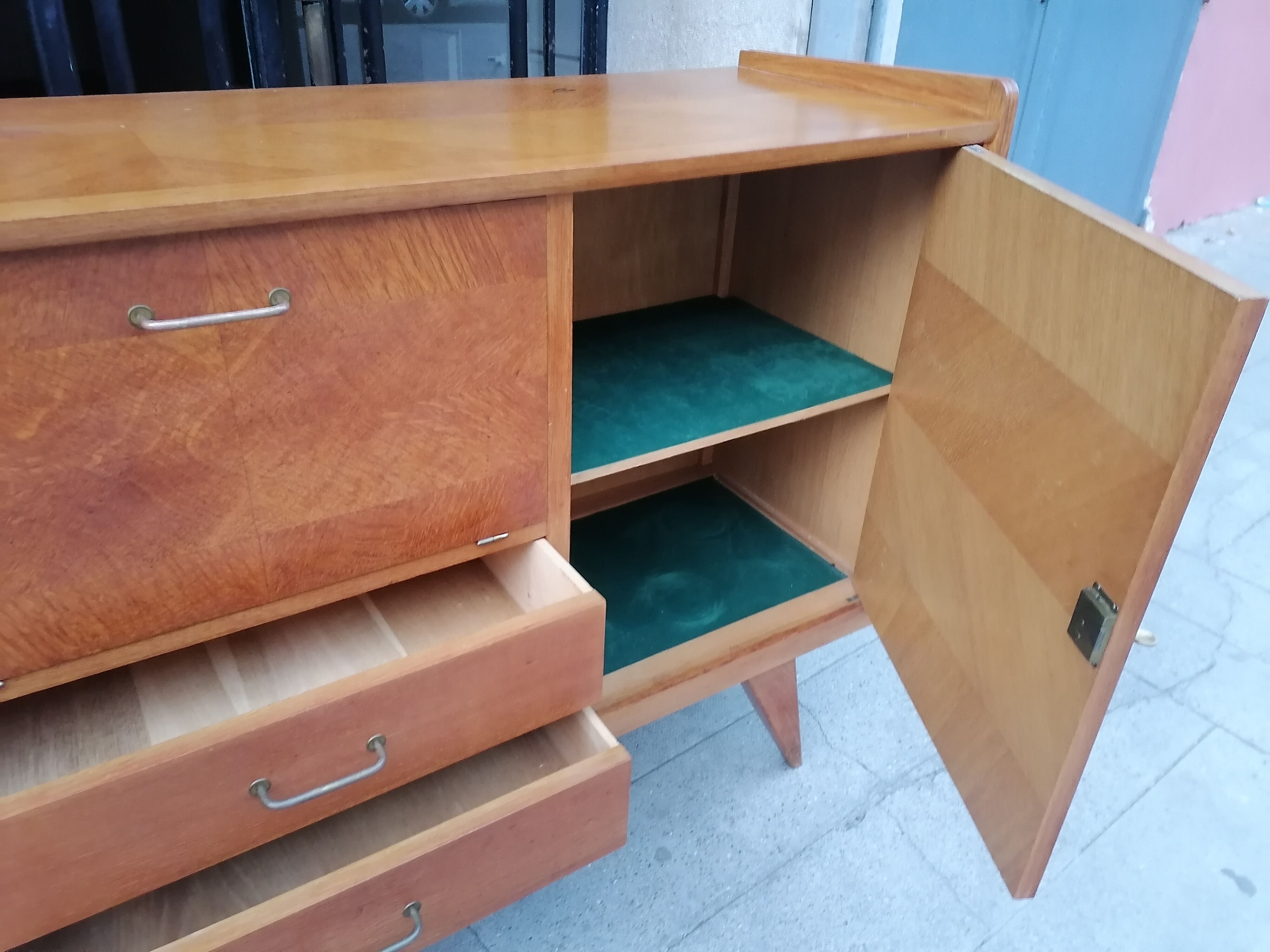 Old buffet foot compass. 1960