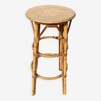 Tabouret en rotin