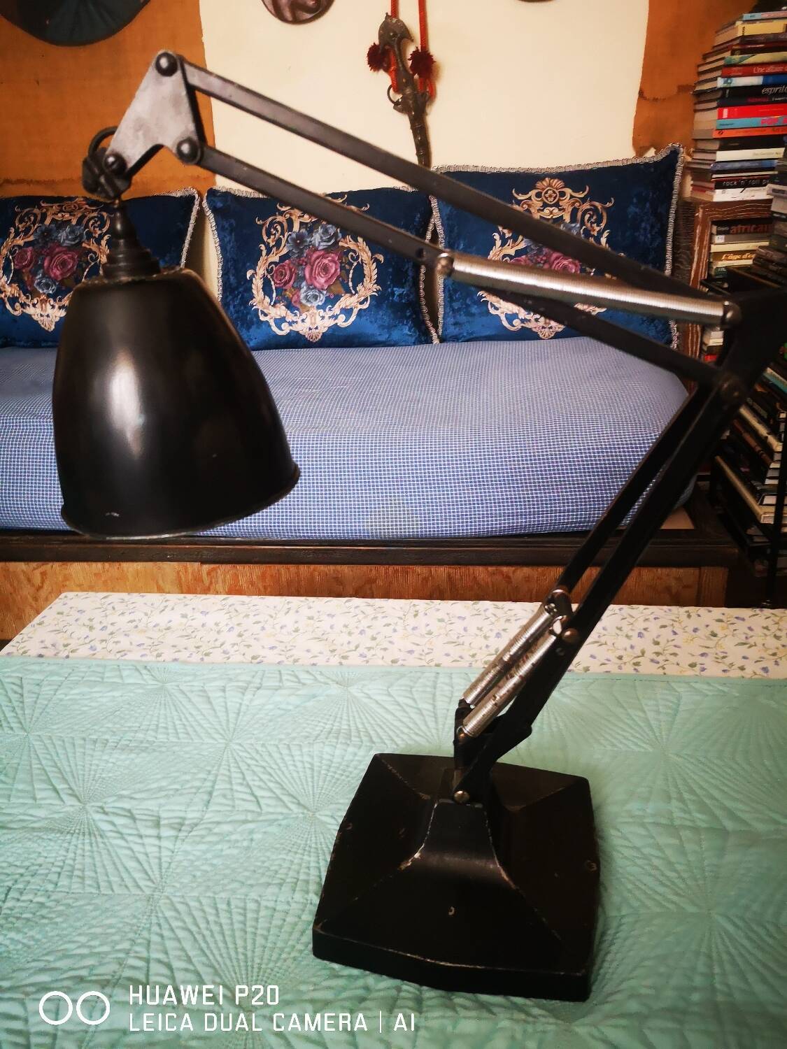 Anglepoise: large vintage architect lamp