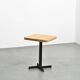 Table carrée, Charlotte Perriand, Les Arcs 2000, circa 1979.