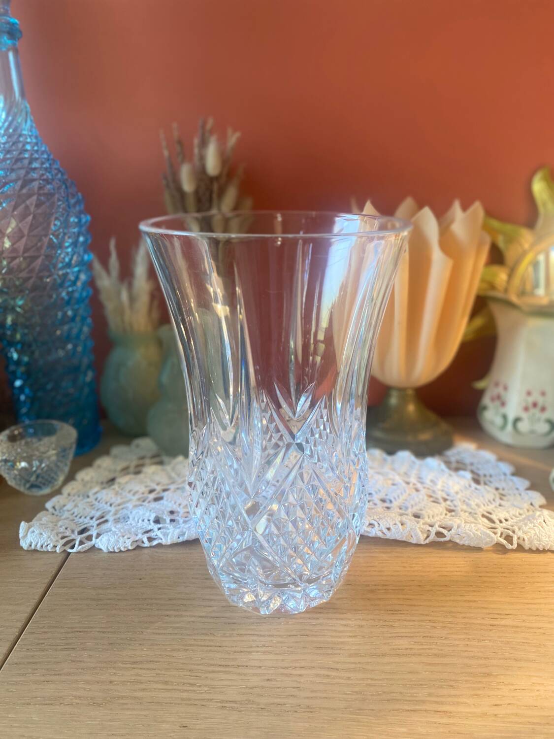 Crystal vase