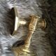 Golden brass candlesticks nijhof holland