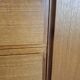 Teak sideboard with drawers and hinged doors – Scandinavian mid-century modern design, 1960s