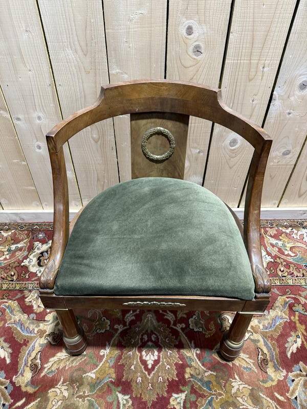 Fauteuil de bureau époque Empire