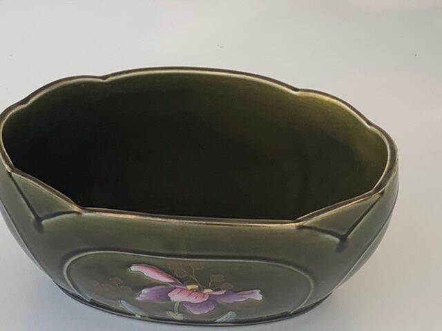 Pot dabbling ceramic Gustave de Bruyn earthenware fives Lille