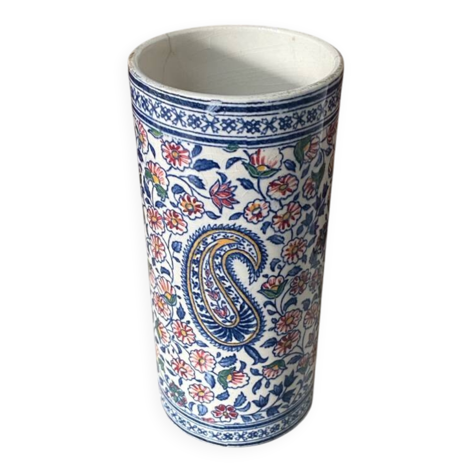Ancient Kashmiri vase Gien
