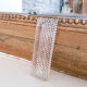 Lot of 6 bubbled glass knife holders