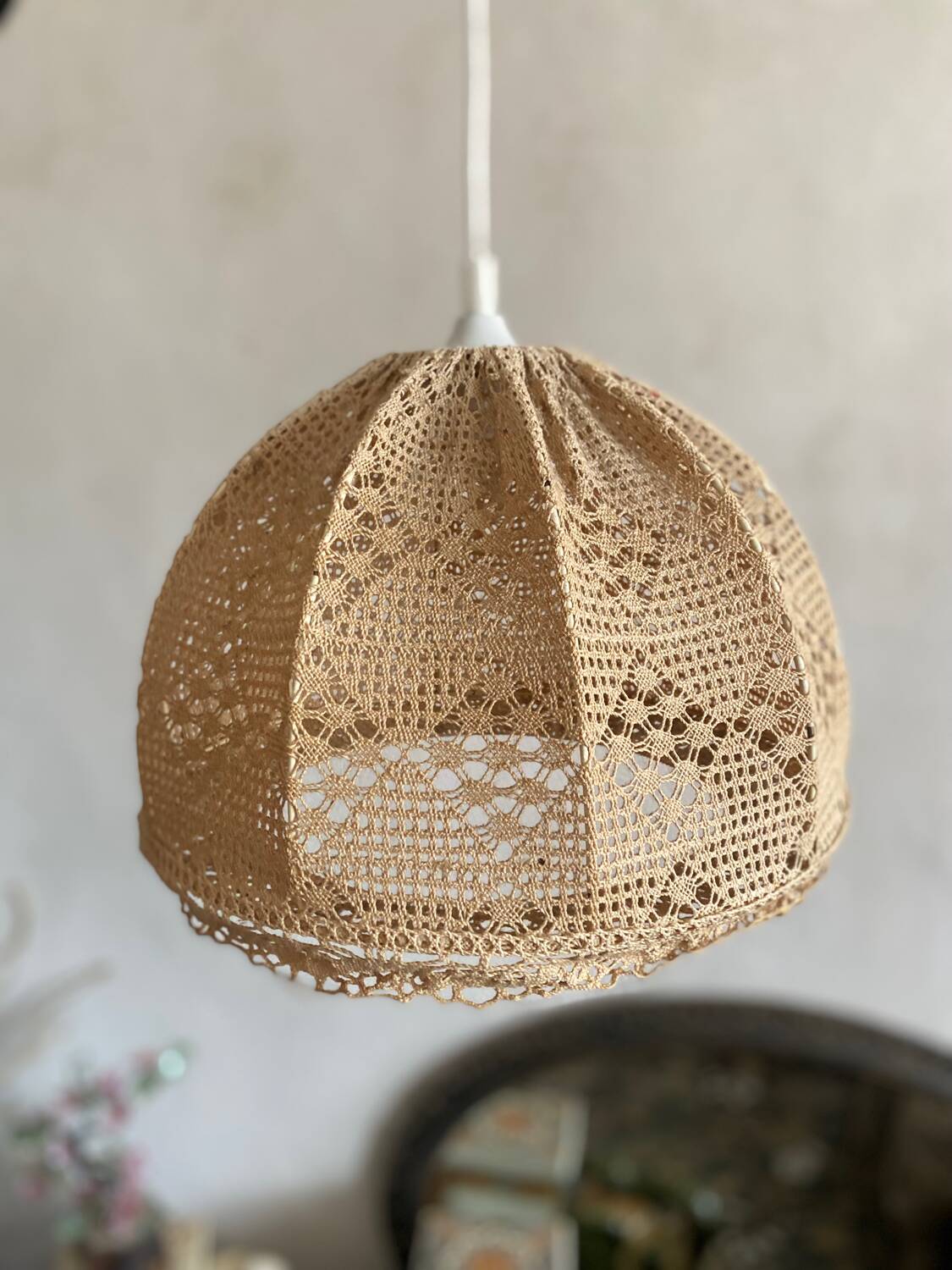 Vintage bohemian pendant light
