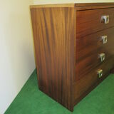 Teak chest of drawers