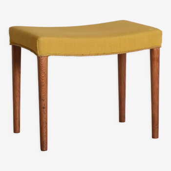 Tabouret en chêne, Danemark, années 1960