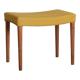Oak footstool, Denmark, 1960s