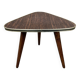guéridon formica petite table basse vintage tripode porte plante midcentury 50s