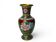 China, cloisonné vase with chrysanthemums, early 20th century.