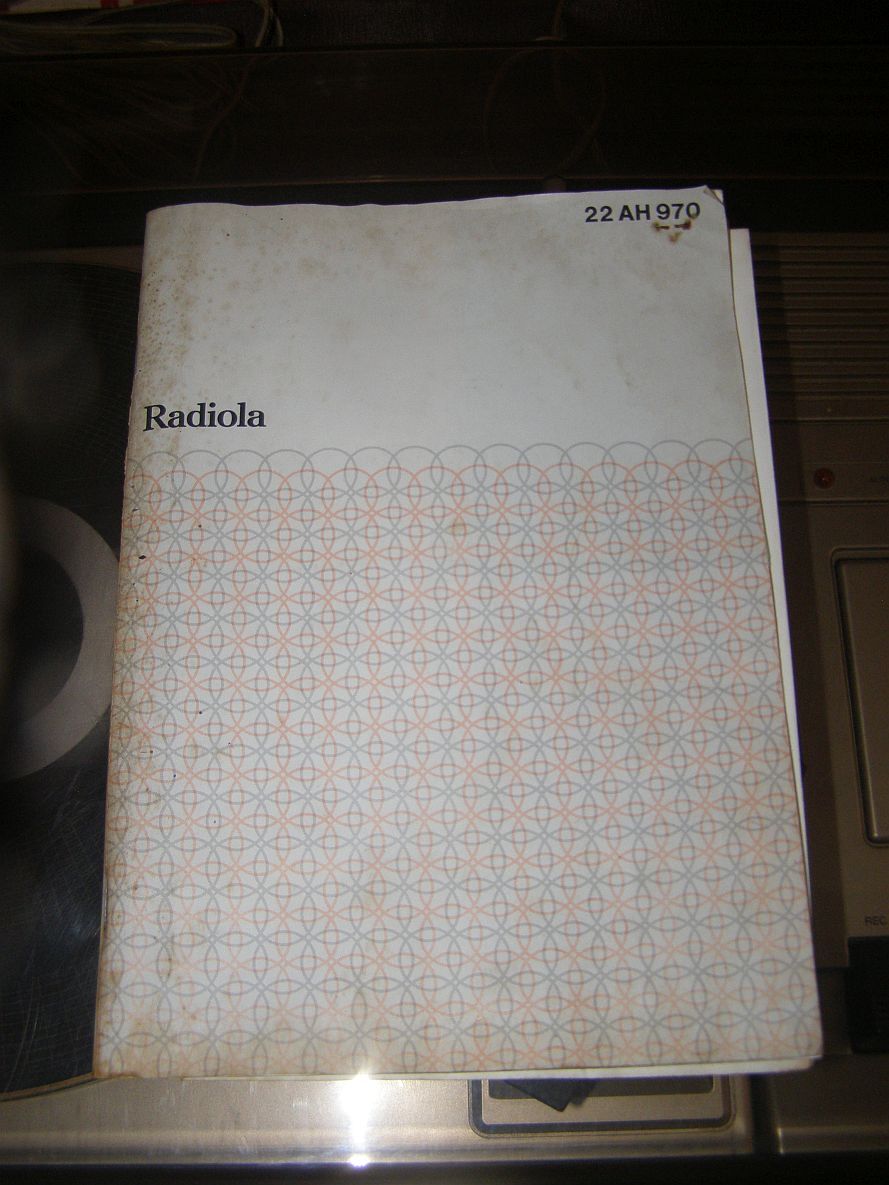 Vintage Stereo Stereo "Radiola" model 22AH970