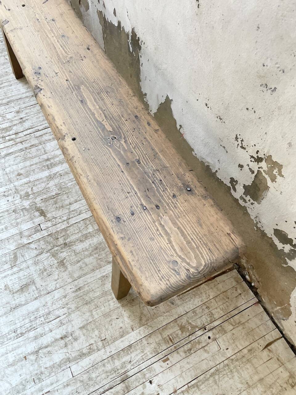 XL pine and oak bench 280 cm