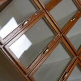 Vintage oak haberdashery shop furniture, Netherlands, 1930s