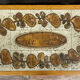 Jean d'Asti Vallauris: ceramic tile coffee table circa 1960