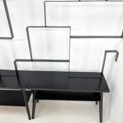 1960's art wall unit or room divider with sculpture by Jelínek
