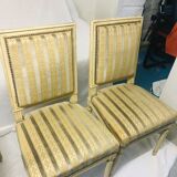 Suite of 4 Louis XVI-style chairs