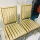Suite de 4 chaises style Louis XVI