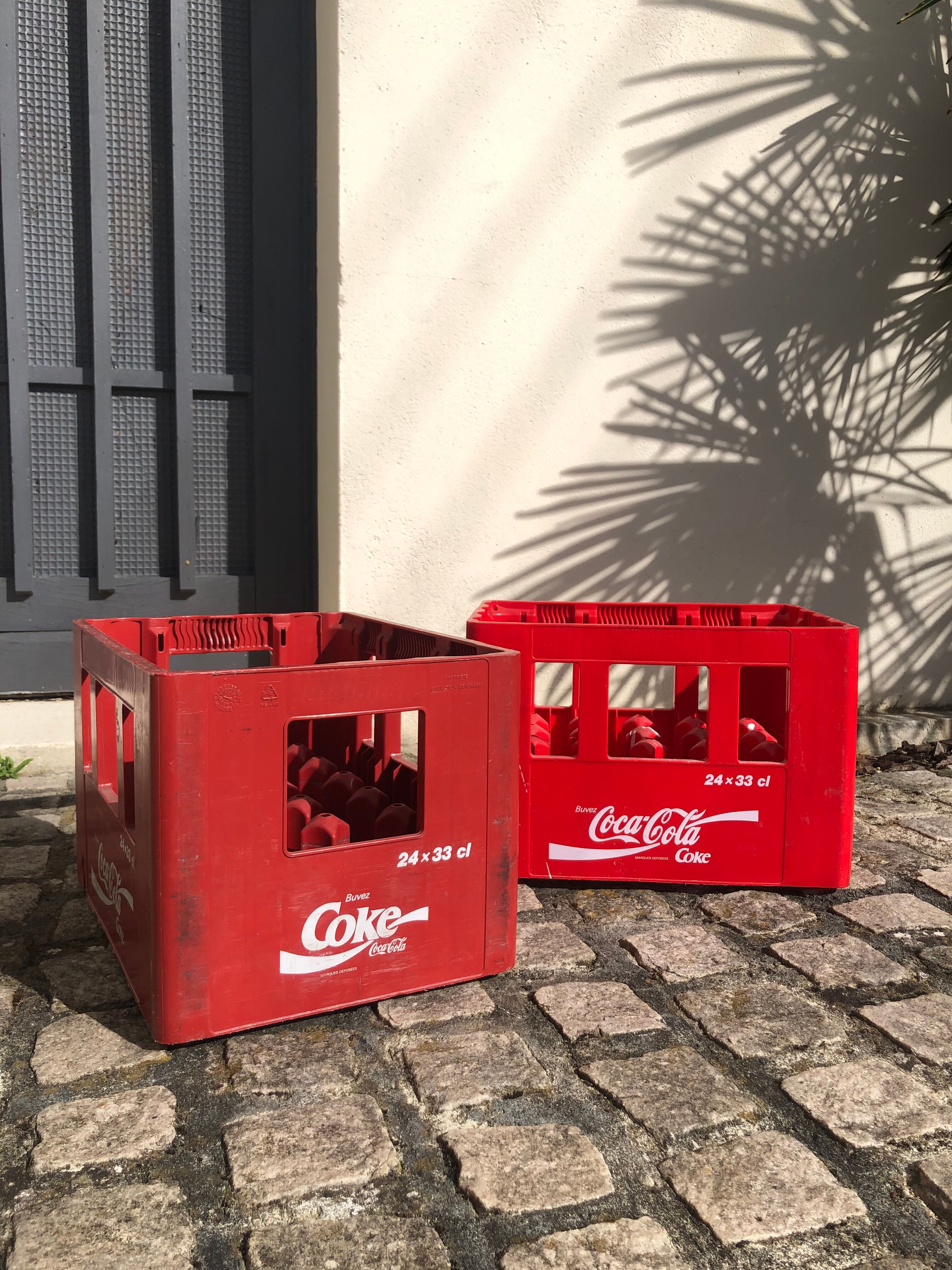 Coca Cola bottle locker
